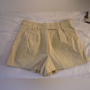 Beige Shorts